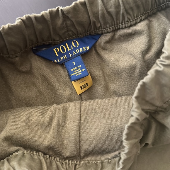 Green boys cargo pants - Picture 2 of 3